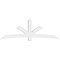 Ekena Millwork Davenport Architectural Grade PVC Gable Bracket, 108"W x 36"H x 4"D x 6"F, 8/12 Pitch GBP108X36X0406DAV00 - alternate 5